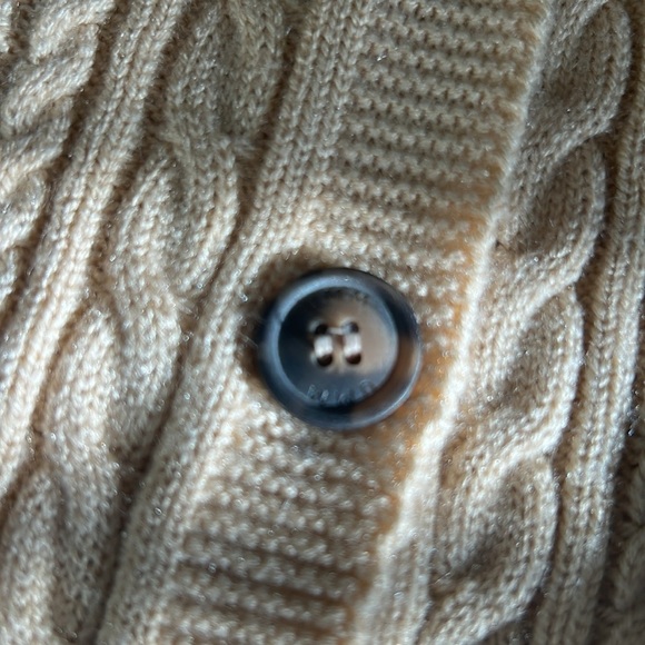 Taylor Swift Beige Red TV Stars Button Front Cardigan Swiftie Sweater - Picture 5 of 9